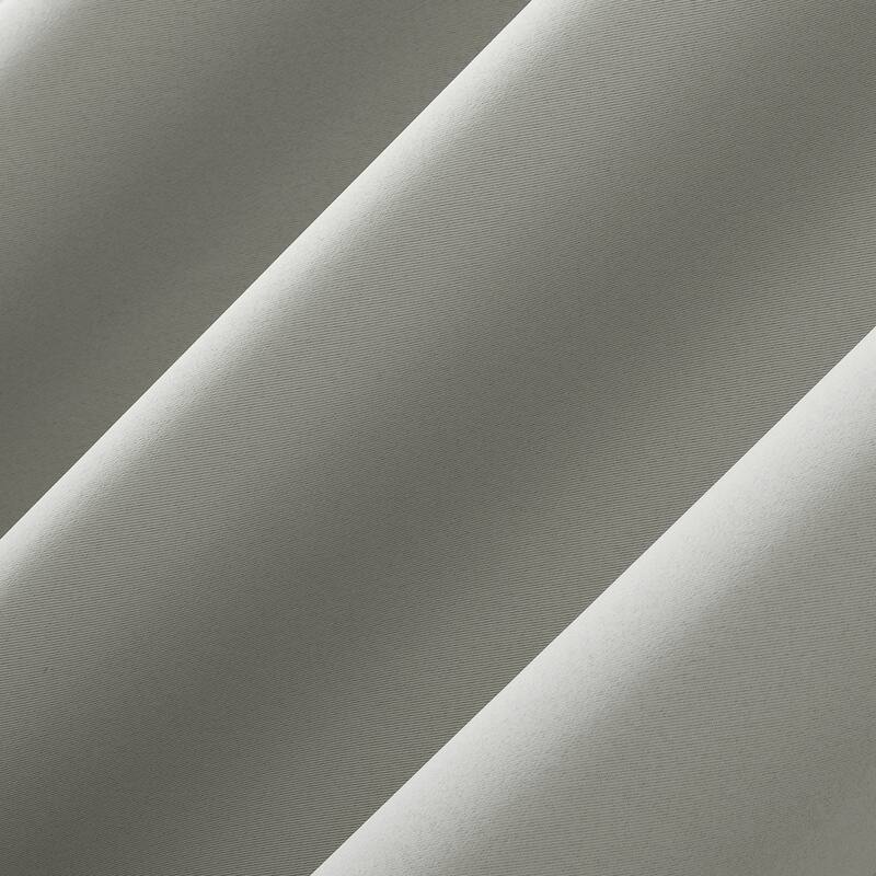 Sun Zero Hayden Energy Saving Blackout Rod Pocket Curtain Panel, Single Panel