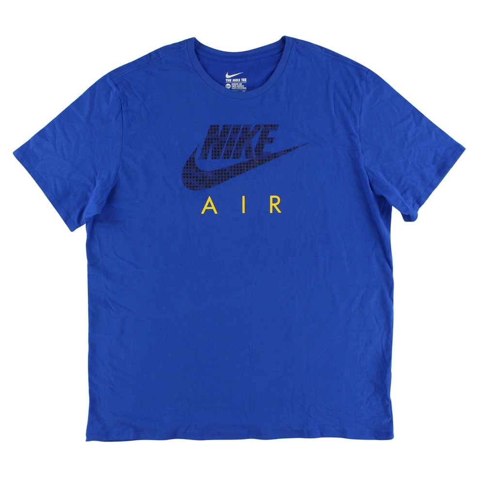 Nike Mens Air Hybrid T Shirt Royal Blue 