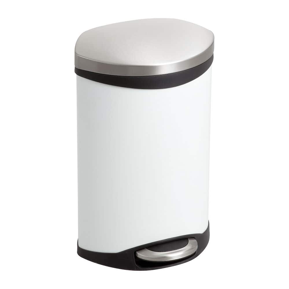 Small 3 Gallon Step-On Trash Can, Garbage Can