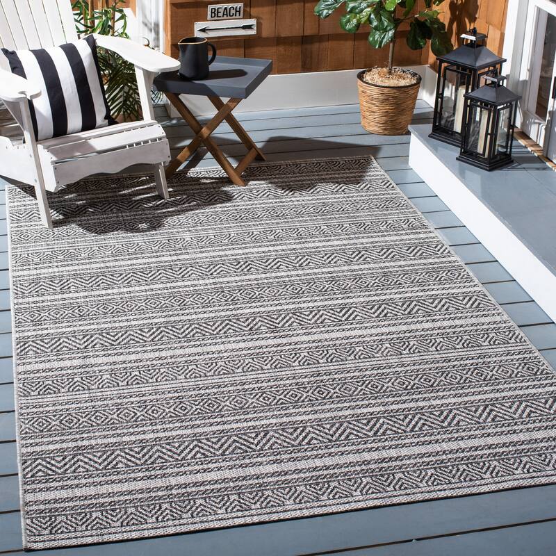 SAFAVIEH Courtyard Rasima Indoor/ Outdoor Waterproof Patio Backyard Rug