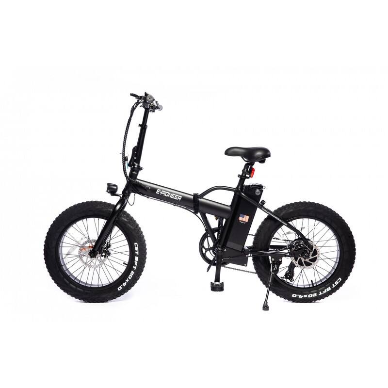 AOOLIVE 48V500W10AH 26"x4.0 Fat Tire Folding Electric Bike