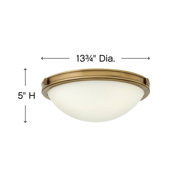 Hinkley Lighting 2 Light Flush Mount Ceiling Fixture from the Maxwell