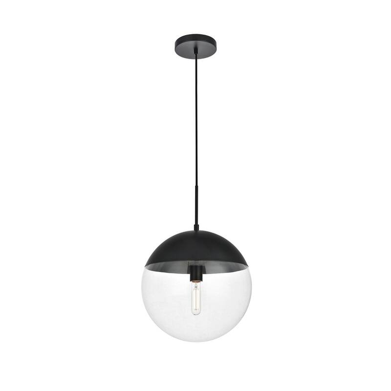 1-Light Pendant with 14 inch Clear Glass
