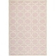 preview thumbnail 47 of 183, SAFAVIEH Handmade Cambridge Trudie Geometric Wool Rug 6' x 9' - Light Pink/Ivory - Rectangle