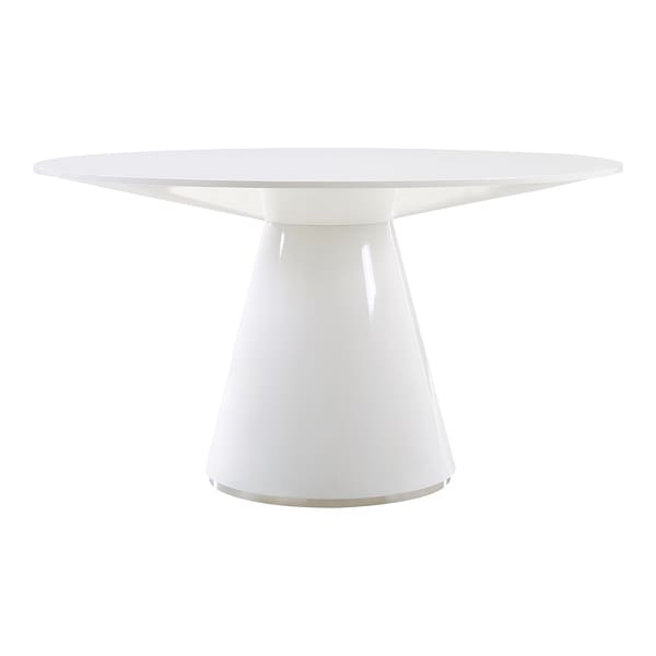 Aurelle Home Modern Geometric Round Dining Table. Opens flyout.
