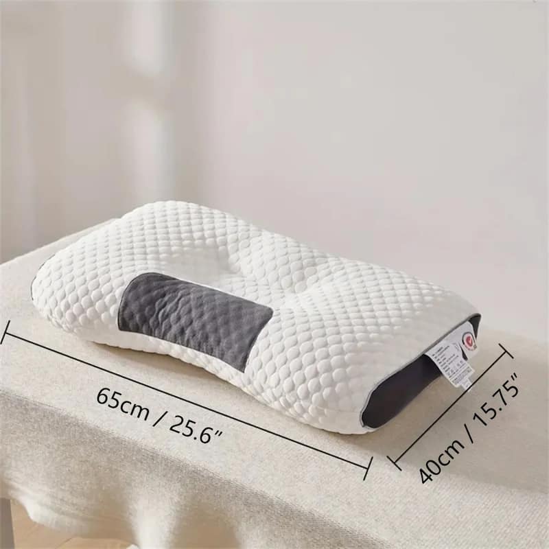 Bed Pillows for Sleeping Set of 2/4/6, Ergonomic Cervical Neck Pillows, Gusseted Pillow for Back, Stomach or Side Sleepers