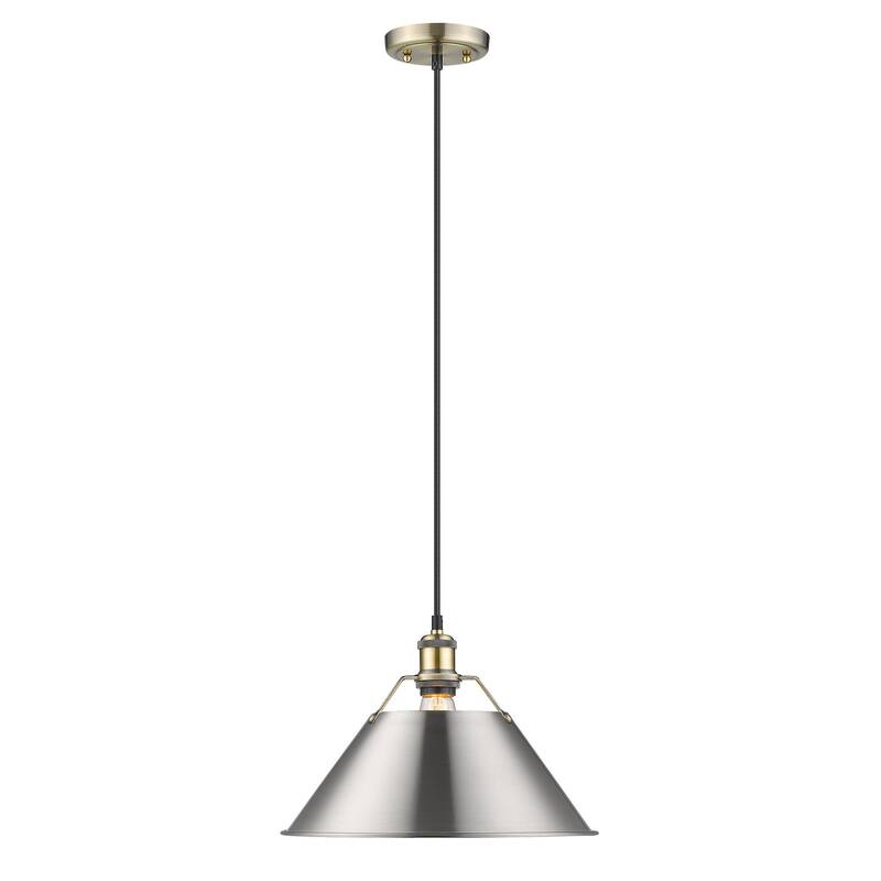 Golden Lighting Orwell 14" Wide Pendant