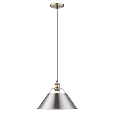 Golden Lighting Orwell 14" Wide Pendant
