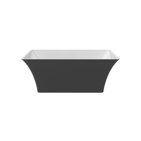 Blaire Freestanding Acrylic Soaking Bathtub in 59" and 67"