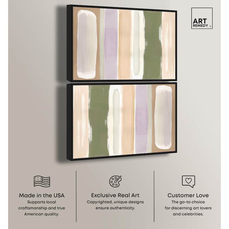 Sandstone Hush Canvas by Art Remedy