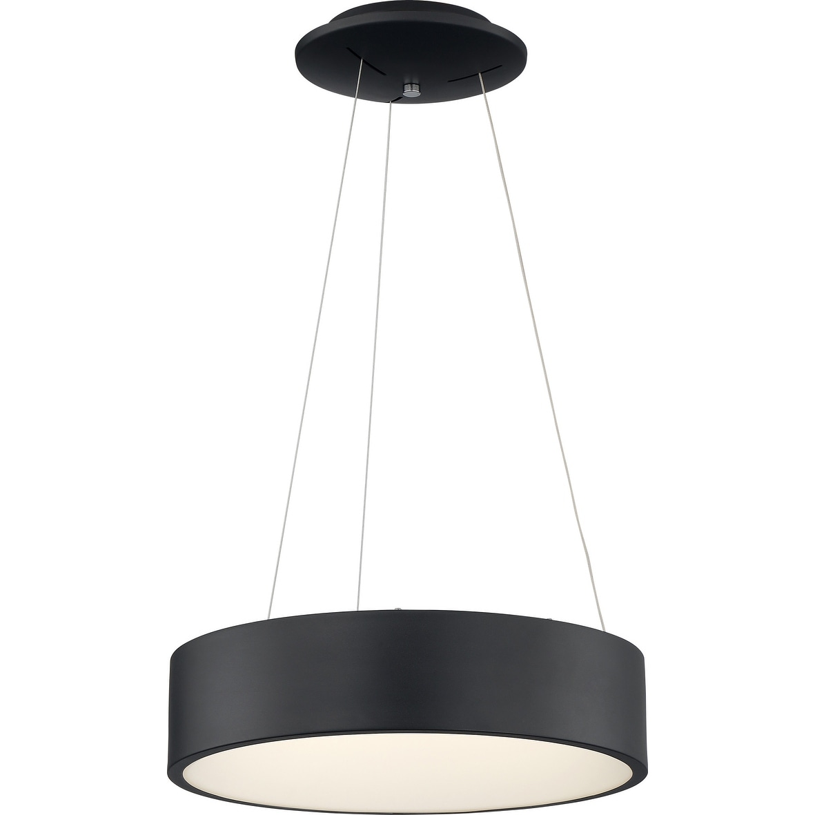 Nuvo Lighting 62/1458  Orbit Single Light 24" Wide LED Drum Chandelier - Chandeliers For Bedrooms by Overstock.com