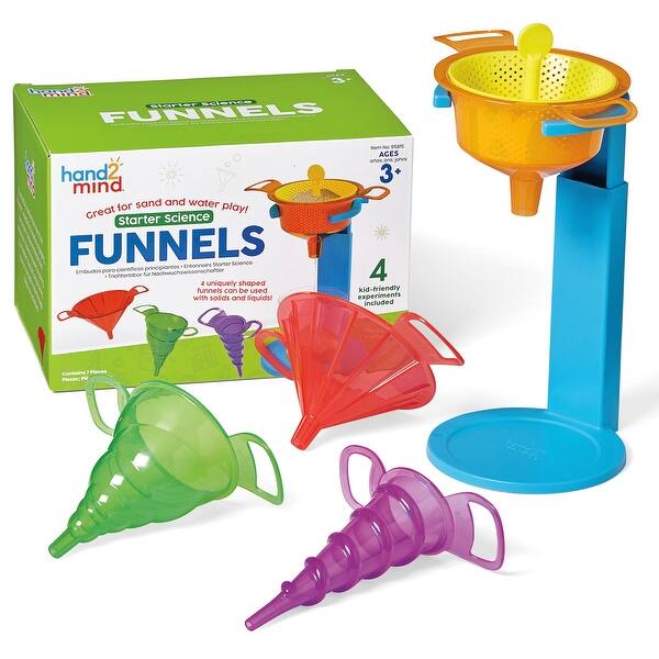 slide 2 of 7, Hand2Mind Starter Science Funnels Set - Multi Multi - Kids