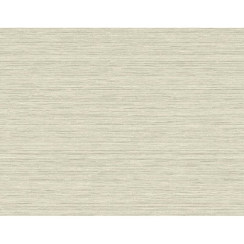 Seabrook Designs Silk Embossed Vinyl Unpasted Wallpaper - 27 in. W x 27 ft. L - Fawn