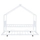 preview thumbnail 64 of 81, Metal house bed with trundle