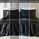 preview thumbnail 9 of 15, Madison Park Essentials Satin Luxury 6 PC Sheet Set