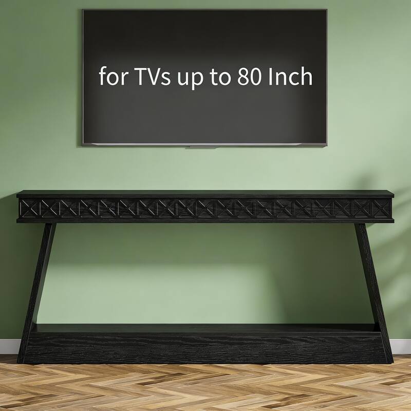 2-Tiered Versatile Entryway Console Table