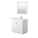 Option White, Nickel Trim, White Quartz Top