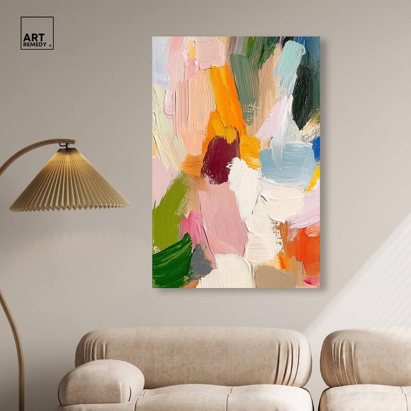 Chromatic Surge IV Canvas by Art Remedy, Gallery Wrapped