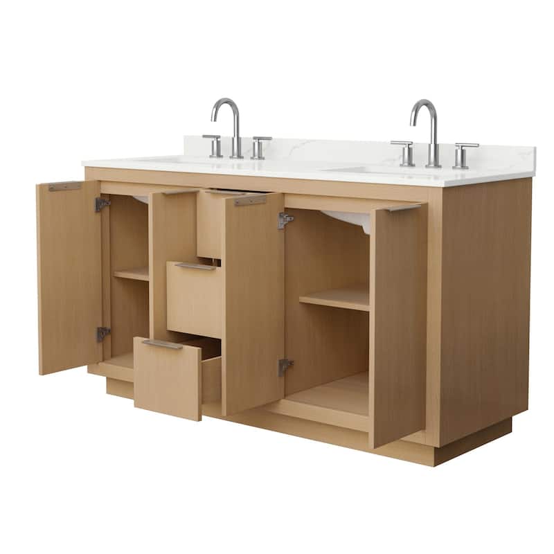 Wyndham Collection WCF282860D-QTZ-US3MXX Maroni 60" Free Standing