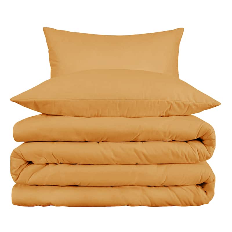 Egyptian Cotton 1000 Thread Count 3 Piece Duvet Cover Set by Superior