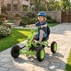 preview thumbnail 4 of 8, Gymax Go Kart for Kids 4 Wheel Toddler Ride On Pedal Car w/ Steering