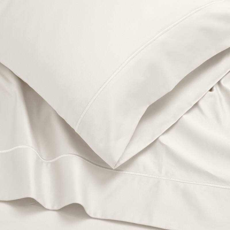 Superior Egyptian Cotton 1500 Thread Count Marrow Stitch Hem Pillowcases, Set of 2