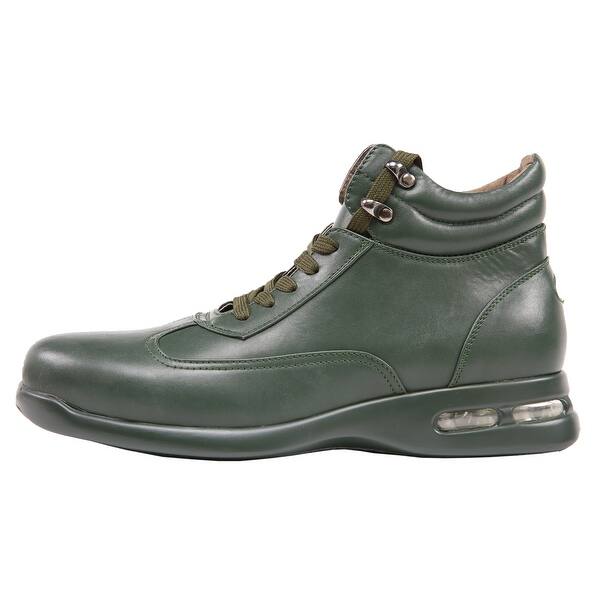 Shop Sio Mens Smooth Low Top Lace Up Casual Boot Style James