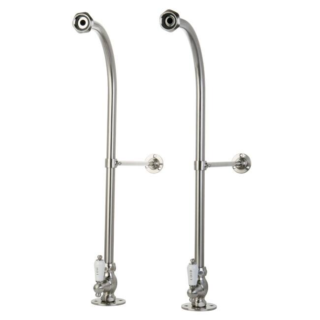 Kingston Brass Vintage Rigid Freestanding Supply Lines with Hot / Cold
