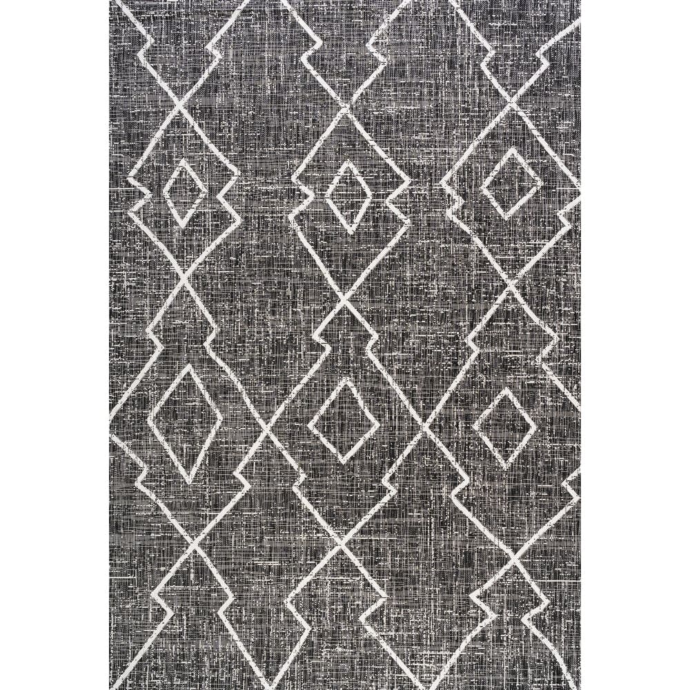 JONATHAN Y Derya Tribal Diamond Trellis Indoor/Outdoor Area Rug