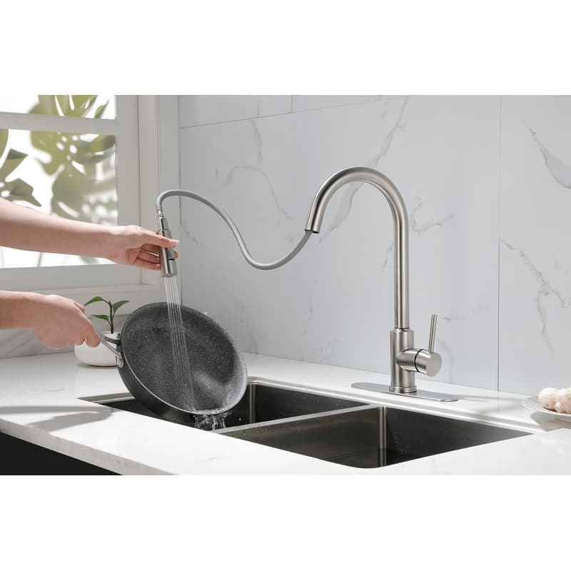 Kitchen Faucet with Pull Down Sprayer