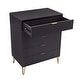 preview thumbnail 37 of 68, Manhattan Comfort Dumbo Modern 5-Drawer Tall Dresser.