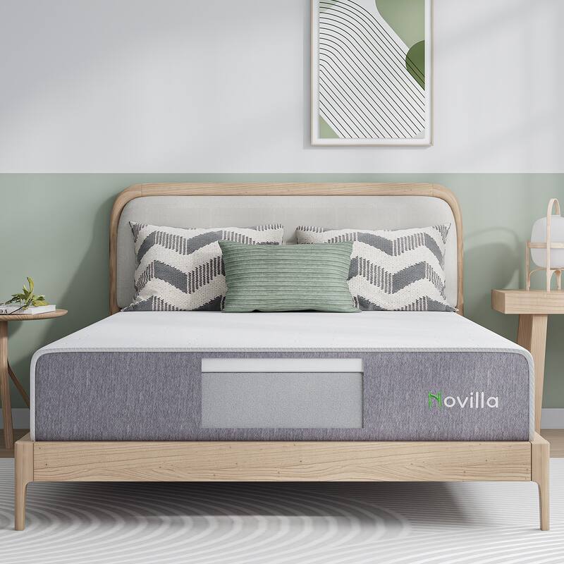 Novilla 10-inch Firm Cool Gel Memory Foam Mattress