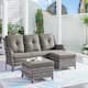 Option Grey Wicker / Grey Cusion