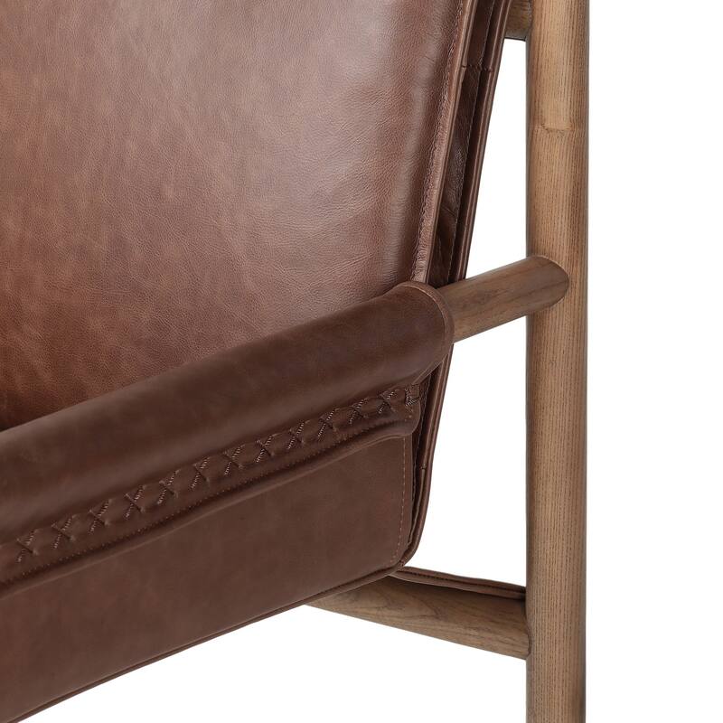 Glinda Dining Chair-Havana Brown - 23.5W x 26.25 x 34.0H