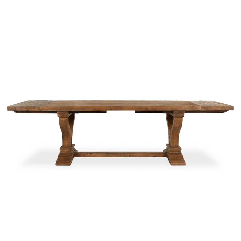 Classic Home Alexander 86"-110" Reclaimed Pine Extendable Dining Table - 86-110Wx40Dx30H