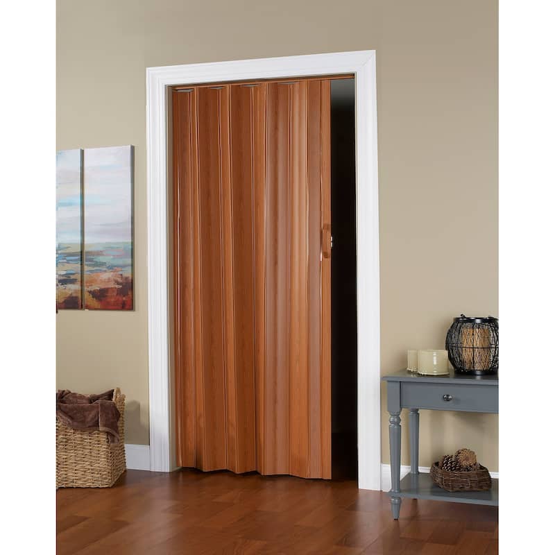 Spectrum Via Fruitwood PVC 48-inch Folding Door