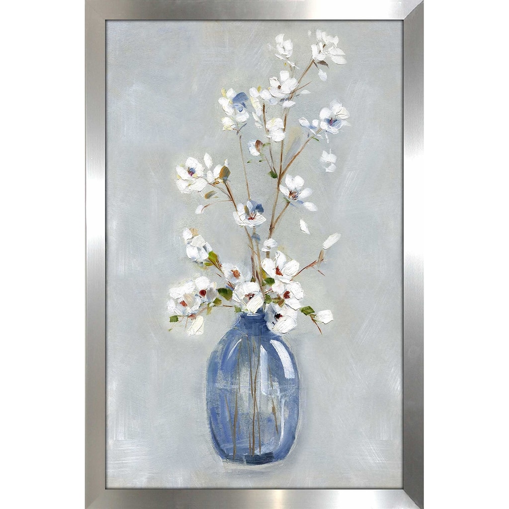"Cottage Blooming I (Vertical)" by Sally Swatland Print on Acrylic