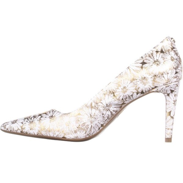 michael kors dorothy flex pump gold