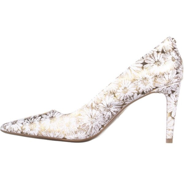 michael kors dorothy flex pump white