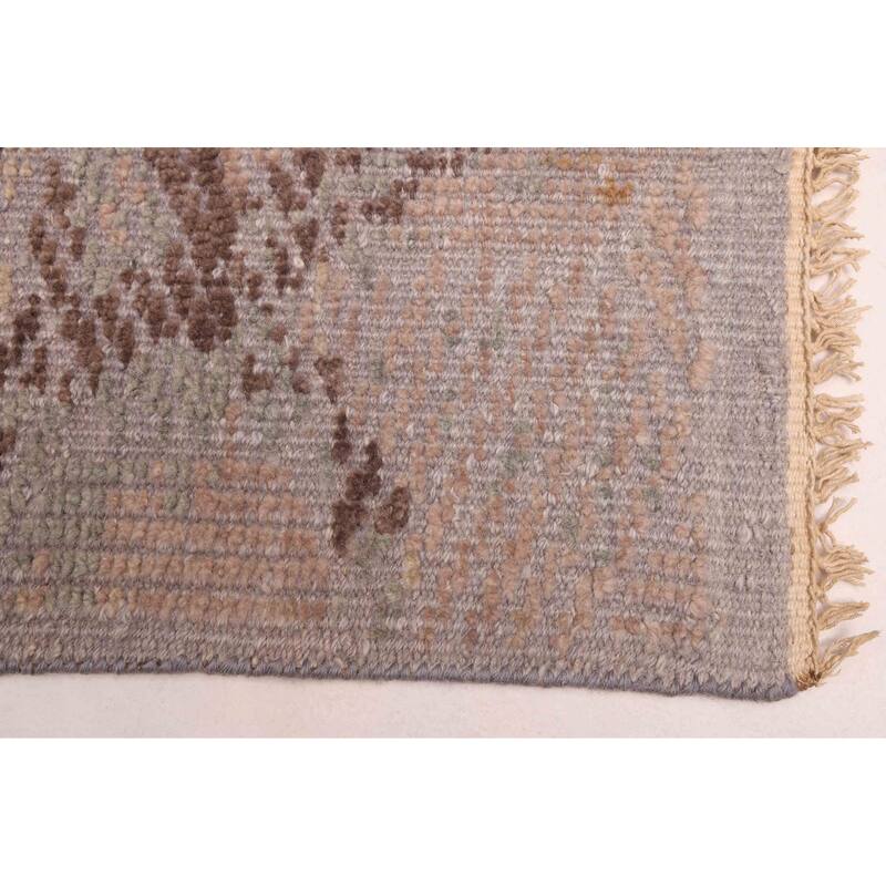 ECARPETGALLERY Hand-knotted Tangier Tan Wool Rug - 8'2 x 10'2