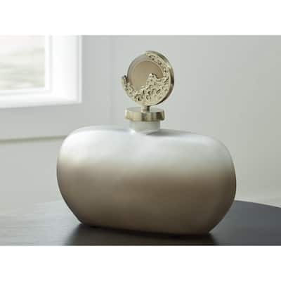 Signature Design by Ashley Acario Gold Finish Jar