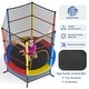 preview thumbnail 4 of 10, Costway 55'' Kids Trampoline Bouncing Jumping Mat Recreational - See Details