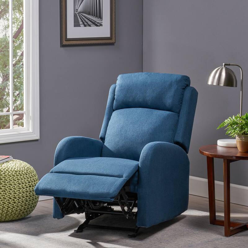 25" Wide Manual Rocker Recliner, High Back Leisure Chair for Living Room Upholstered Single Sofa Chair for Bedroom