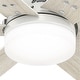 preview thumbnail 20 of 22, Hunter 44" Pacer Ceiling Fan with LED Light Kit and Handheld Remote - Modern Farmhouse, Transitional