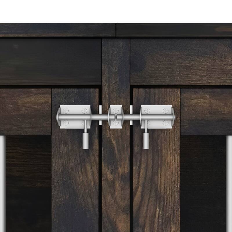 Multi-functional Pet Crate with Secure Locks - Versatile Color Console
