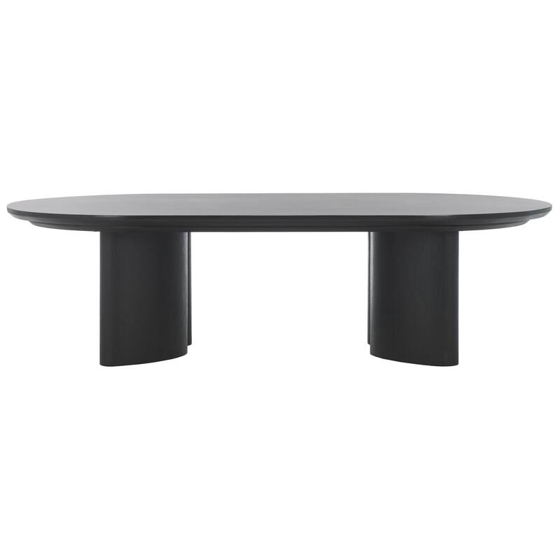SAFAVIEH Couture Barnard Oval Wood Coffee Table - 56"W x 30"D x 15"H