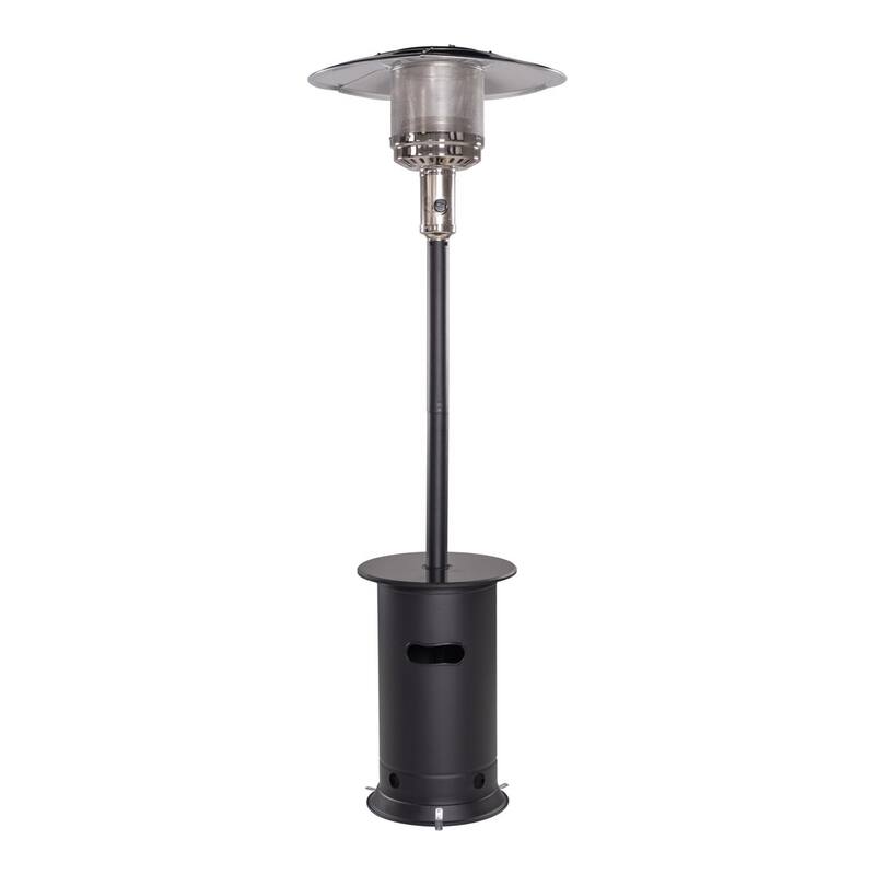 Living Accents 46000 BTU Propane Steel Freestanding Patio Heater 250 sq. ft.