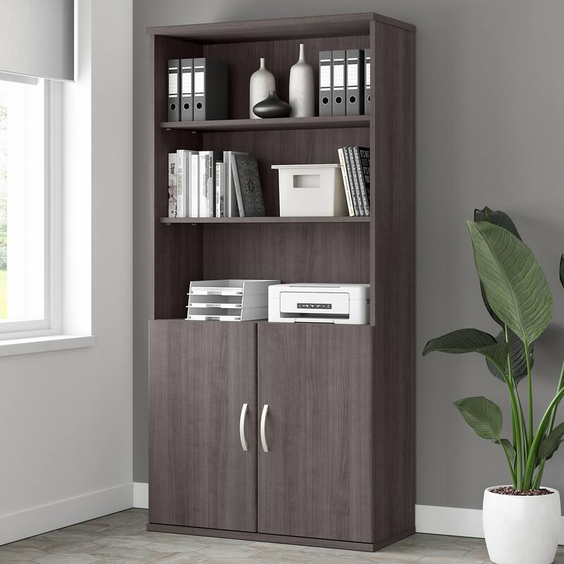 Studio A Tall 5 Shelf Bookcase by Bush Business Furniture