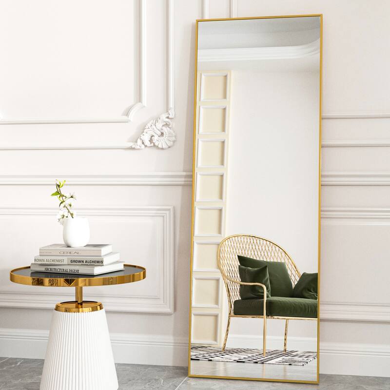 58 x 18 Rectangle Full Length Mirror for Hanging and leaning