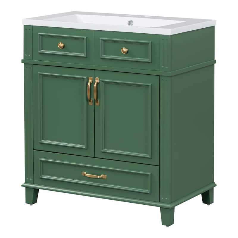 30'' Bathroom Vanity with Soft Closing Doors